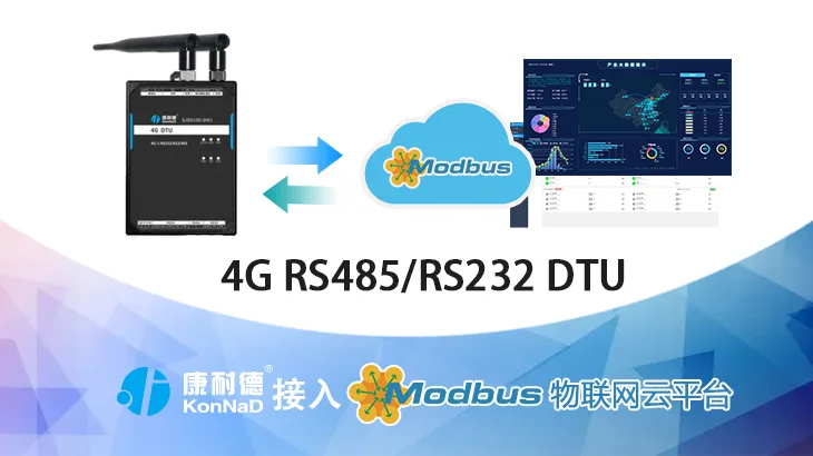 最佳实践 · 康耐德 4G DTU 接入 MODBUS 物联网平台缩略图