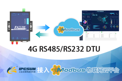 最佳实践 · IPCSUN 4G DTU 接入 MODBUS 物联网平台