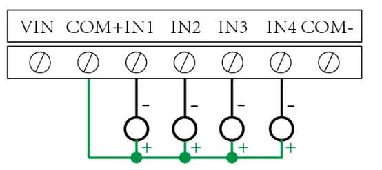 4入4出Modbus RTU继电器模块说明书插图2