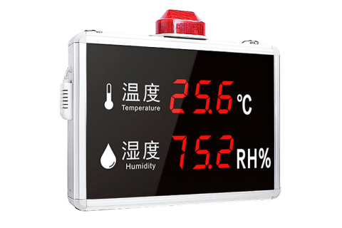 Modbus协议壁挂式温湿度变送器LED显示屏数字看板