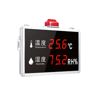 Modbus协议壁挂式温湿度变送器LED显示屏数字看板