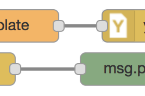 在node-red中处理yaml，csv格式的数据格式