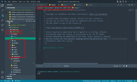 node-red editor-client模块 源码解析