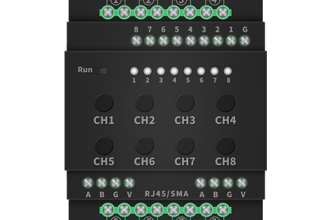 8入8出Modbus继电器模组-适用于智能家居，商业照明，智能农业等一些自动化的邻域