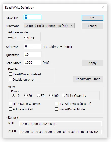 Modbus Poll英文版用户手册插图8