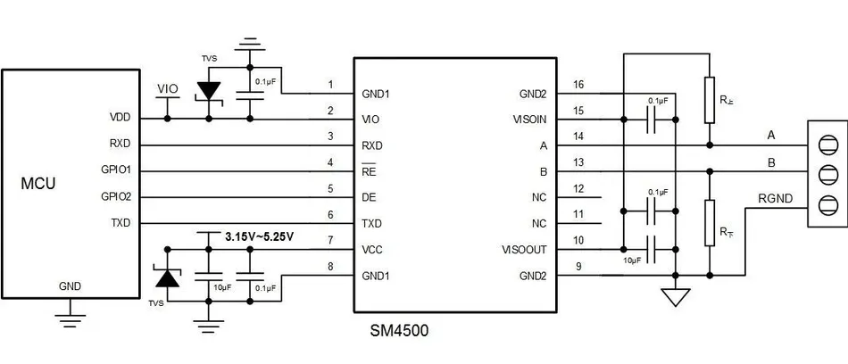 RS-485总线优化指南：解决不同设备通讯中的电平不稳定问题插图4