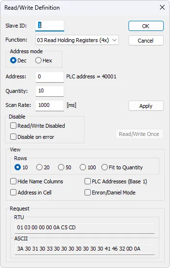 Modbus Poll 中文版用户手册及软件下载插图11