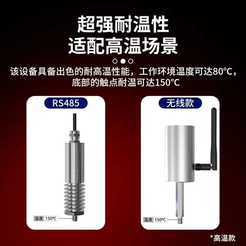Modbus温振变送器-电机、减速机等旋转设备温度和振动的在线测量