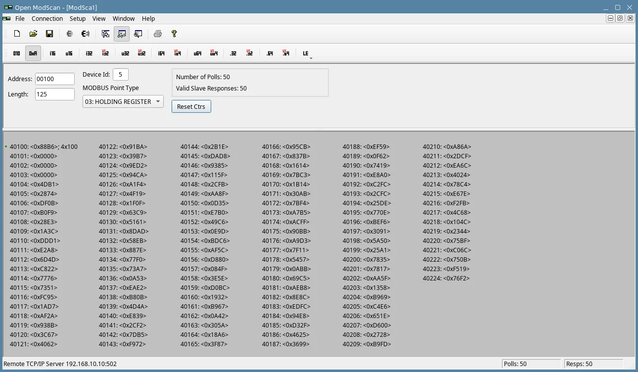 Open ModScan：一款功能全面的Modbus主站工具插图6