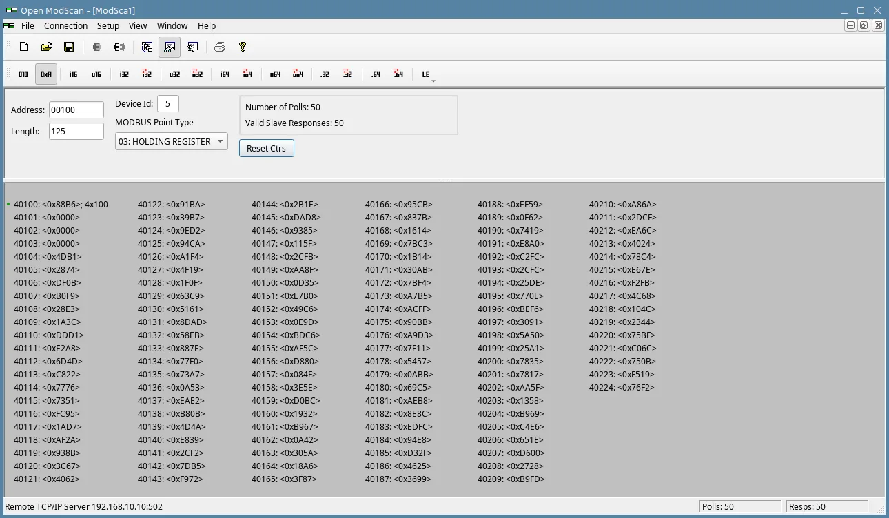 Open ModScan：一款功能全面的Modbus主站工具插图6