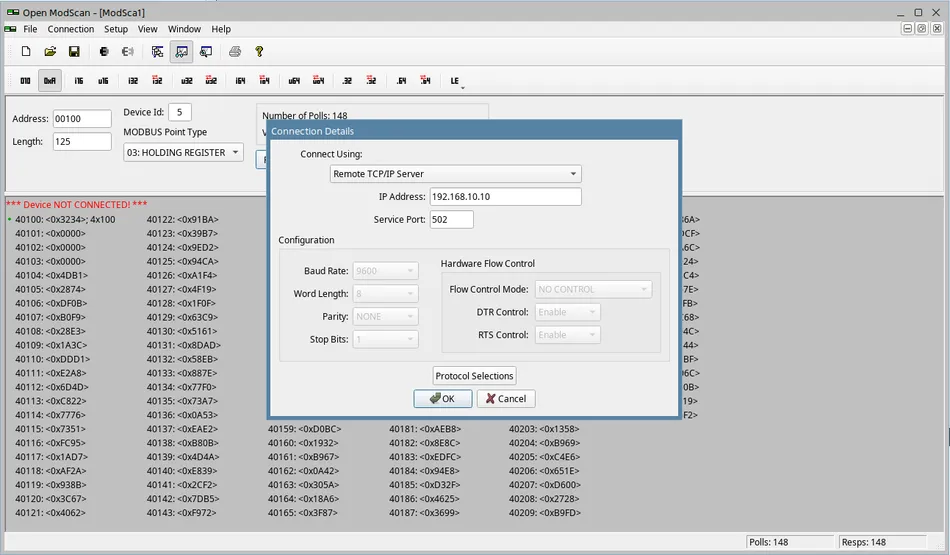 Open ModScan：一款功能全面的Modbus主站工具插图2