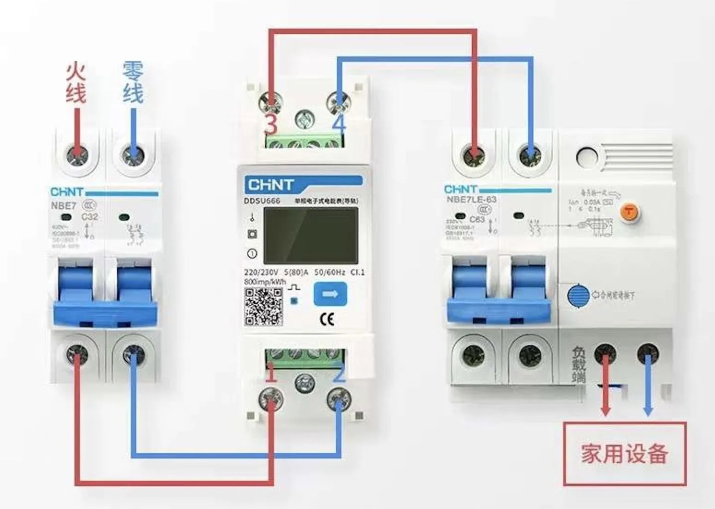 正泰DDSU666电表接入 Modbus物联网平台插图1