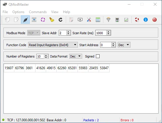 QModMaster：一款基于Qt的ModBus主站应用程序缩略图