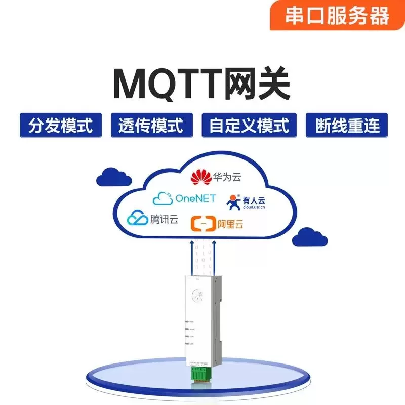 有人串口服务器DR134-TCP Client、TCP Server、UDP Client、UDP Server和HTTPD Client - Image 3