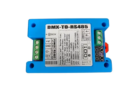 DMX512 与 RS485 信号转换模块说明书