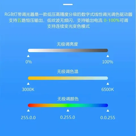 RGB灯带调光器