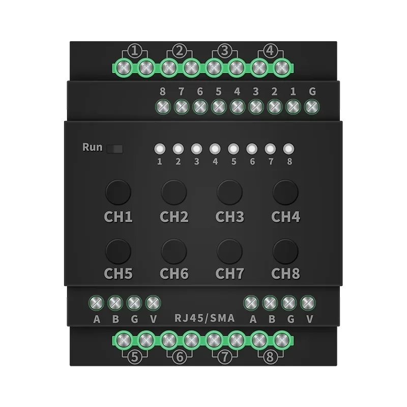 RS485接口8入8出可编程继电器 - Image 2
