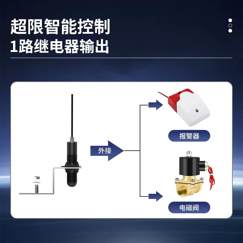 Modbus RTU协议RS485光电式水浸传感器 - Image 4