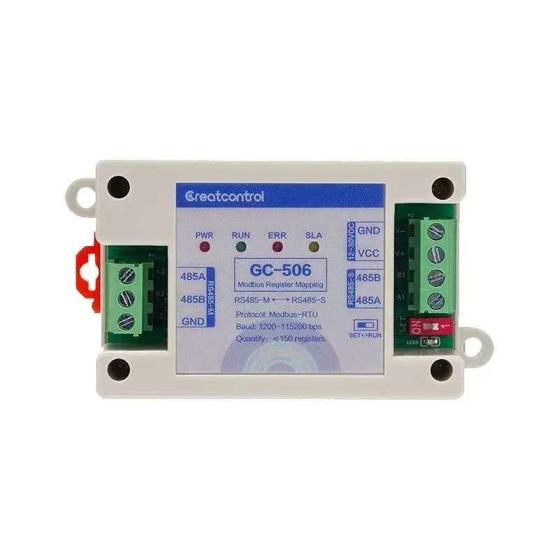 GC-506 Modbus-RTU主/从双向寄存器地址转换器