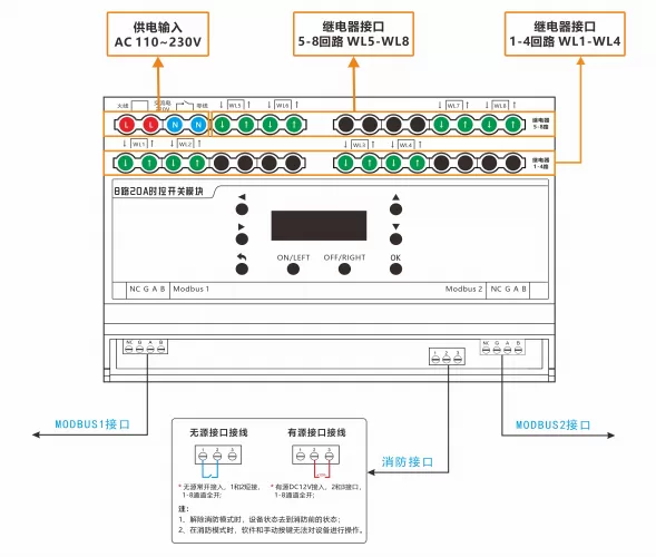 8路20A开关模块开发文档插图