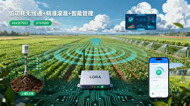 大田农业灌溉系统：LORA无线智能解决方案缩略图