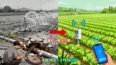 大田农业灌溉系统：LORA无线智能解决方案插图