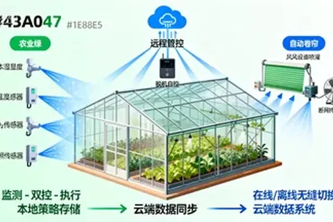 智能农业自控系统：大棚远程管控解决方案