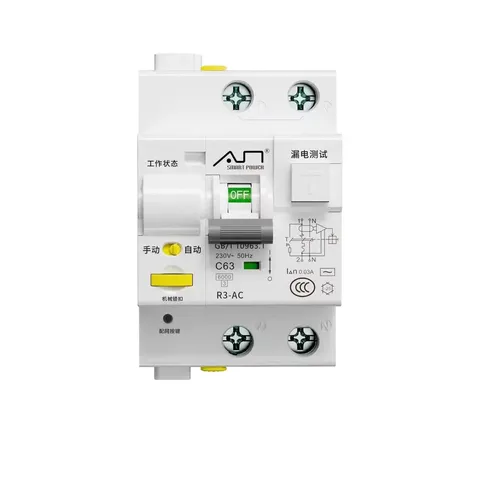 Modbus RTU智能漏电开关-漏电保护，电压，电流监测