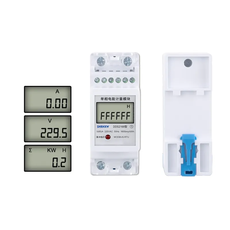 홈 Assistant单相导轨式电能表:Modbus RTU远程拉合闸+实时监测 - Image 4